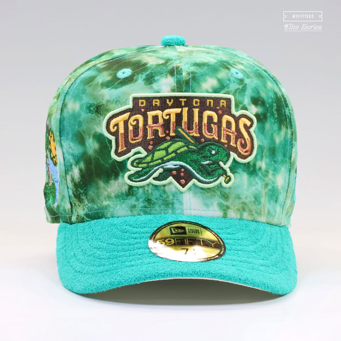 DAYTONA TORTUGAS BACK TO THE SEA ULTRAVIOLET ELITE SERIES NEW ERA FITTED CAP