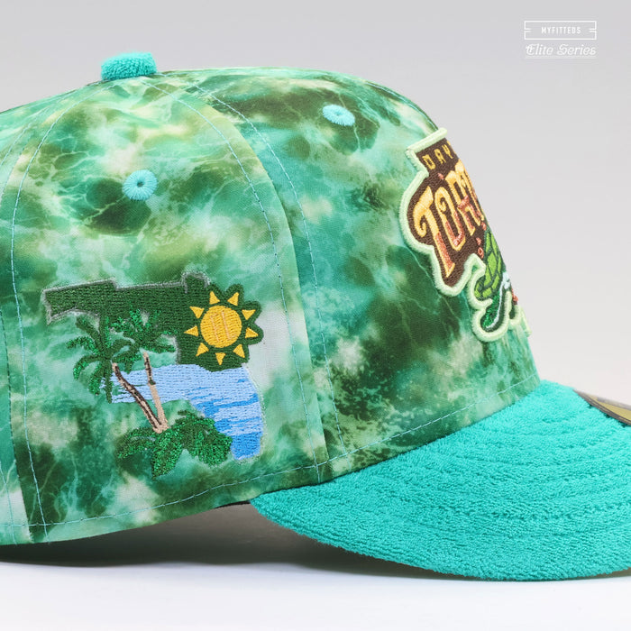 DAYTONA TORTUGAS BACK TO THE SEA ULTRAVIOLET ELITE SERIES NEW ERA FITTED CAP