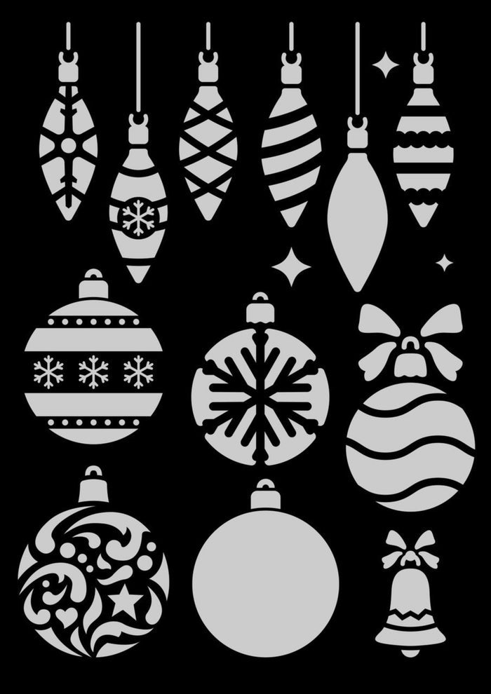 Decoupage Queen Christmas Ornaments
