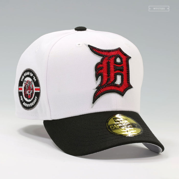 DETROIT TIGERS 1984 WORLD SERIES CHAMPS ROAR OF '84 CEMENT AJ IV IBEDADOC NEW ERA CAP