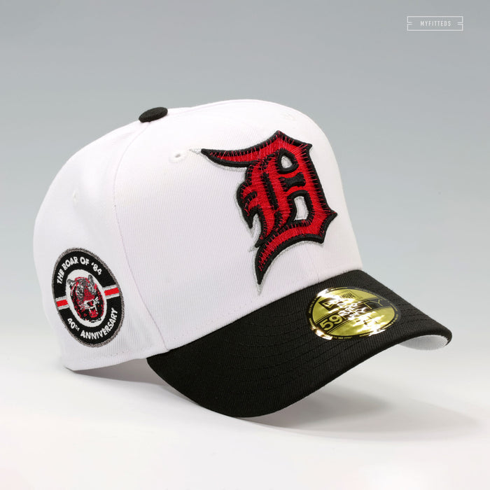 DETROIT TIGERS 1984 WORLD SERIES CHAMPS ROAR OF '84 CEMENT AJ IV IBEDADOC NEW ERA CAP
