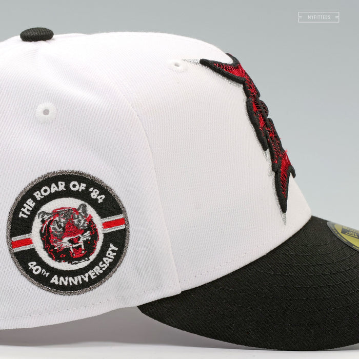 DETROIT TIGERS 1984 WORLD SERIES CHAMPS ROAR OF '84 CEMENT AJ IV IBEDADOC NEW ERA CAP