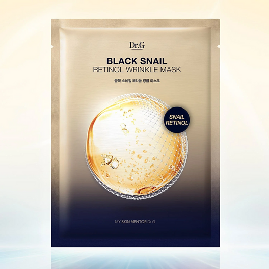 Dr.G Black Snail Retinol Wrinkle Mask 1ea