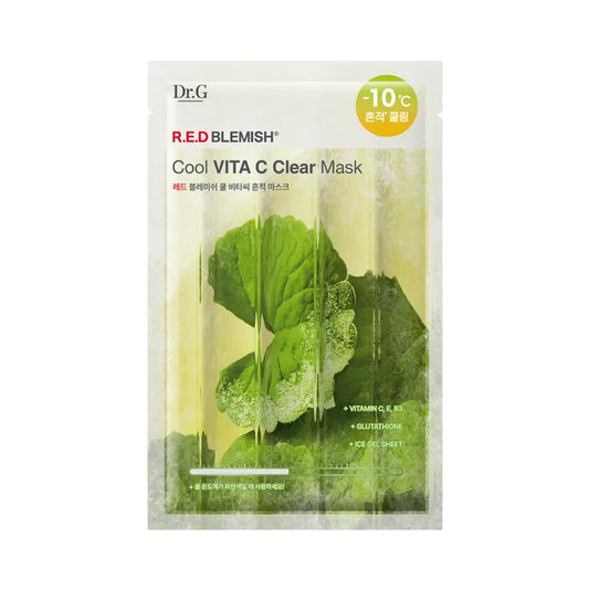 Dr.G R.E.D Blemish Cool Vita C Clear Mask 5P