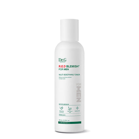 Dr.G R.E.D Blemish For Men Multi Soothing Toner 200ml