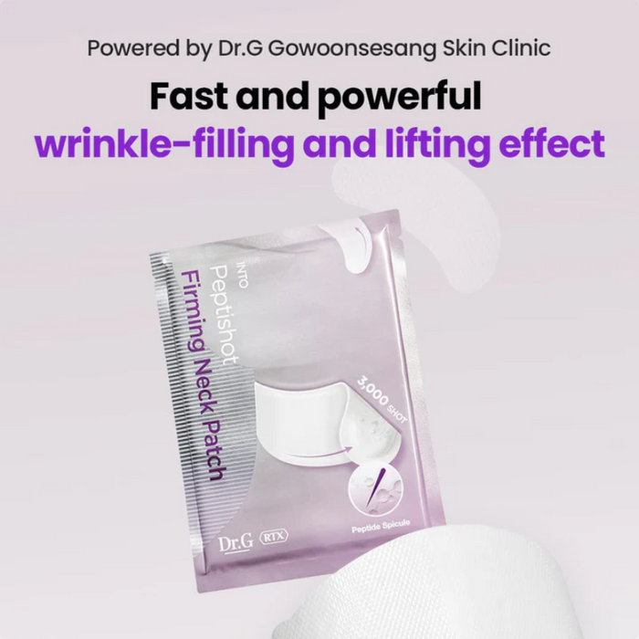 Dr.G RTX INTO Peptishot Firming Neck Patch 1ea