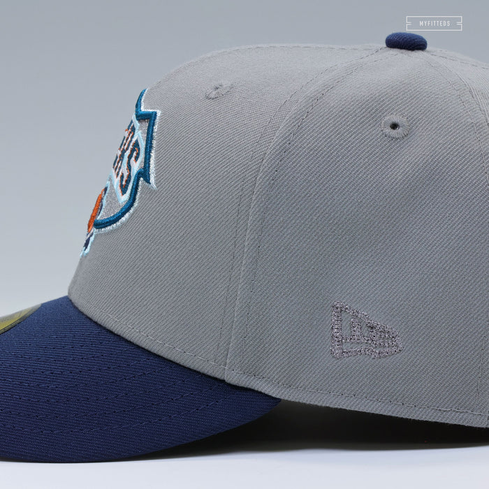 EDMONTON OILERS 40TH ANNIVERSARY 2007-2008 JERSEY INSPIRED NEW ERA FITTED CAP