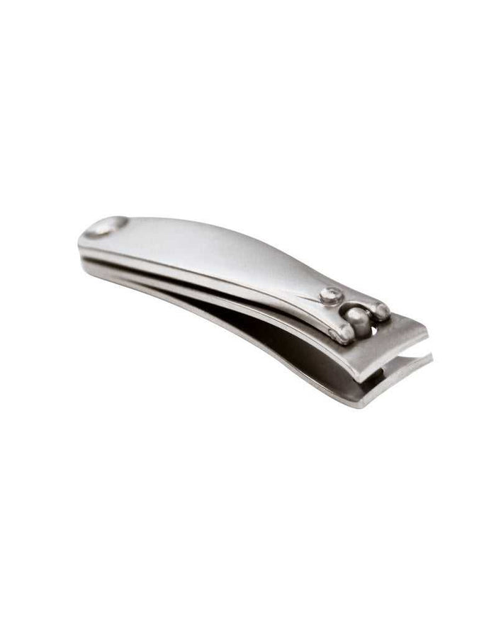 Stainless steel nail clipper, 6 cm, ergonomic design