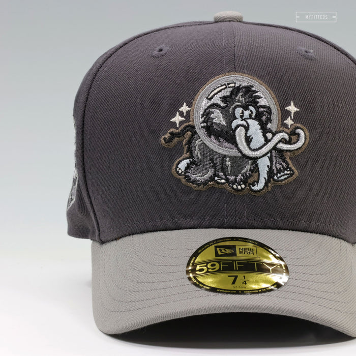 ERIE SEAWOLVES X MOON MAMMOTHS 30 SEASONS LUNAR MOON DUST NEW ERA FITTED CAP