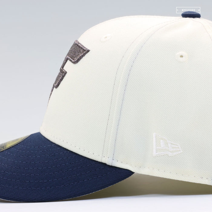 FAYETTEVILLE WOODPECKERS NJ TRANSIT INSPIRED OFF WHITE NEW ERA FITTED CAP