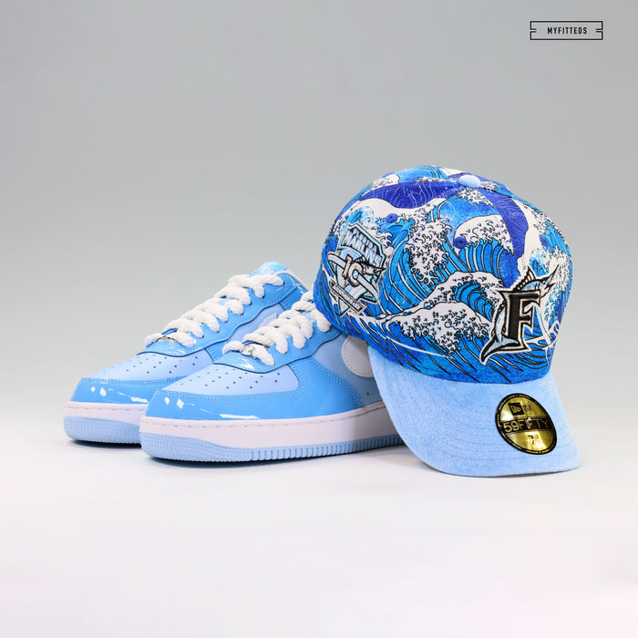 FLORIDA MARLINS 10TH ANNIVERSARY THE GREAT WAVE OFF KANAGAWA ELITE SERIES NEW ERA FITTED CAP