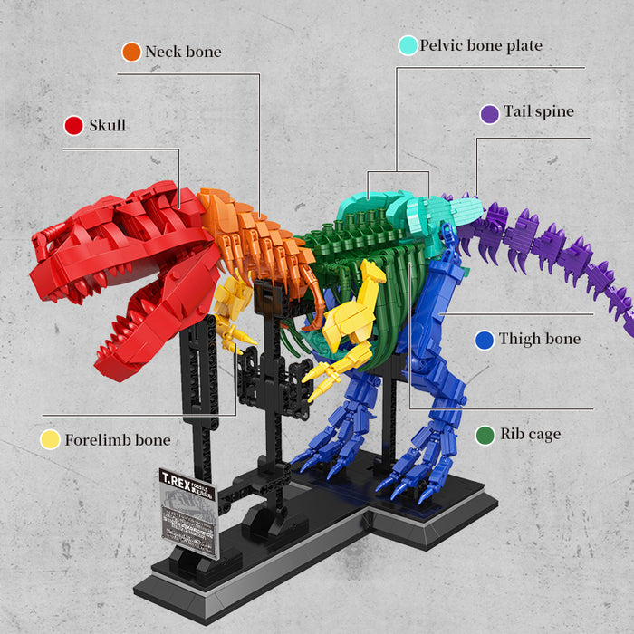 Forange block FC6211 Tyrannosaurus Rex fossil 1572pcs Forange