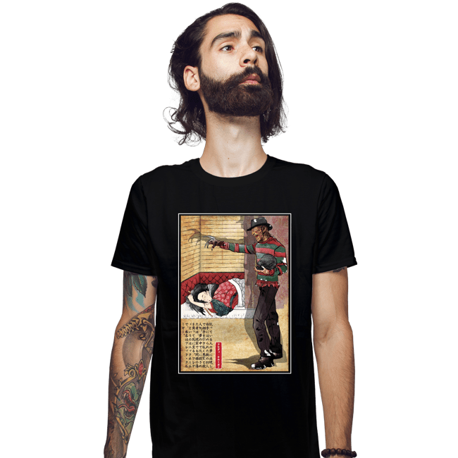 Daily_Deal_Shirts Fitted Shirts, Mens / Small / Black Freddy In Japan