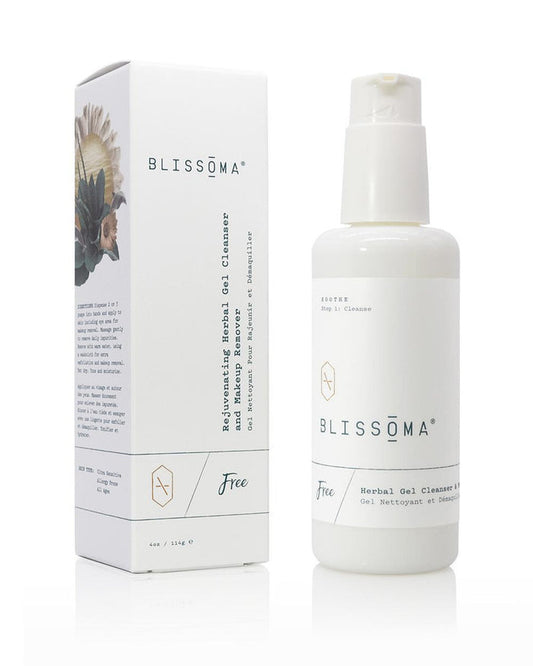 Blissoma Free - Rejuvenating Herbal Gel Cleanser + Makeup Remover