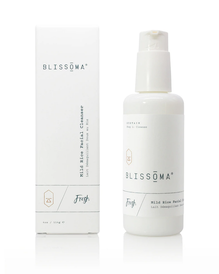 Blissoma Fresh Mild Rice Facial Cleanser