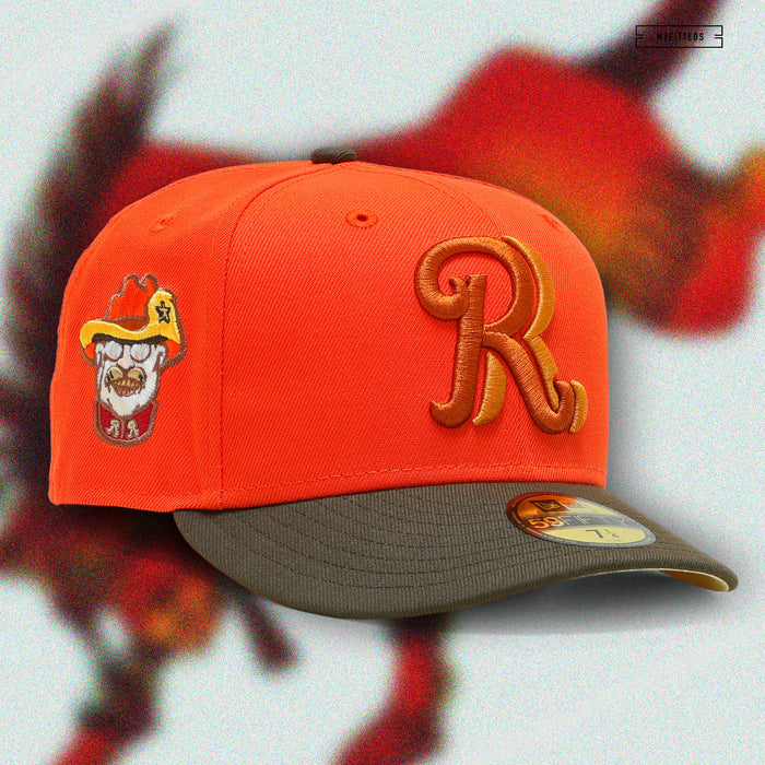 FRISCO ROUGH RIDERS FINAL FANTASY VII RED XIII INSPIRED NEW ERA FITTED CAP