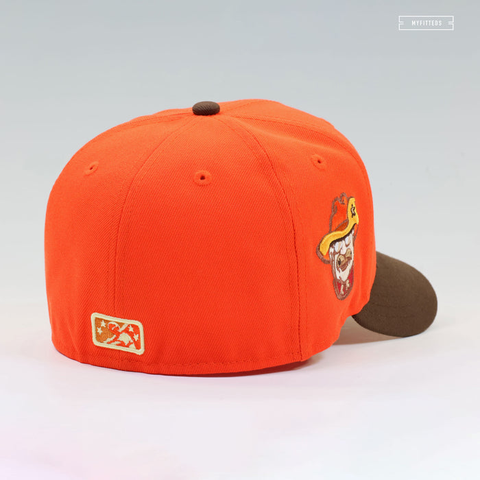 FRISCO ROUGH RIDERS FINAL FANTASY VII RED XIII INSPIRED NEW ERA FITTED CAP