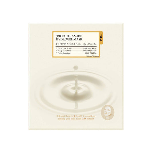 [FULLY] Rice Ceramide Hydrogel Mask 4ea