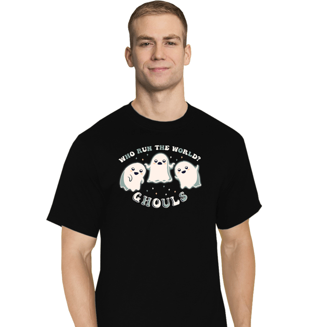 Secret_Shirts T-Shirts, Tall / Large / Black Ghouls