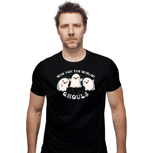 Secret_Shirts Fitted Shirts, Mens / Small / Black Ghouls