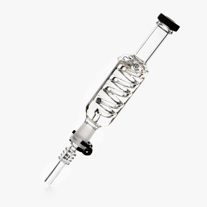 Glycerin Spiral Glass Dab Straw