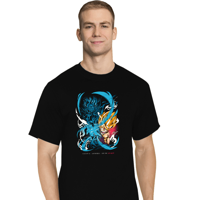 Shirts T-Shirts, Tall / Large / Black Gohan