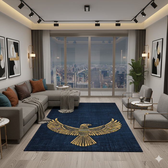 Golden Falcon Area Rug