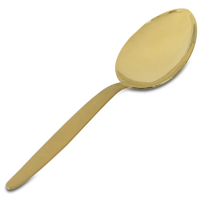 Gray Kunz Spoon Limited Edition - Gold on white background.