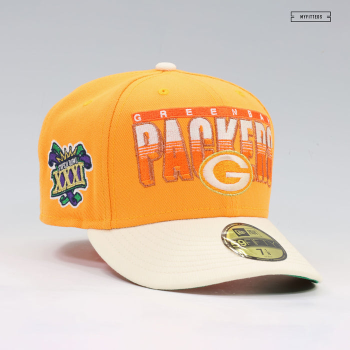 GREEN BAY PACKERS SUPER BOWL XXXI "CAMPUS TO CANTON" NEW ERA HAT