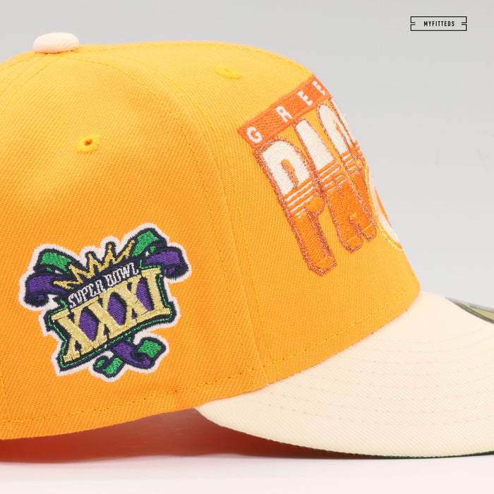 GREEN BAY PACKERS SUPER BOWL XXXI "CAMPUS TO CANTON" NEW ERA HAT