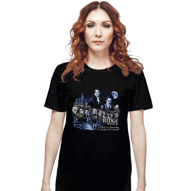 Daily_Deal_Shirts T-Shirts, Unisex / Small / Black Greetings from Cemetery Ridge