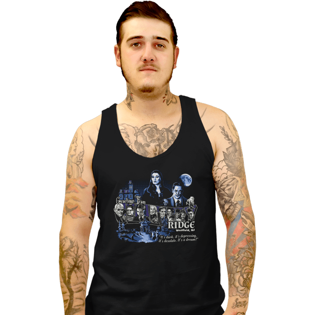 Tank Top, Unisex / Small / Black