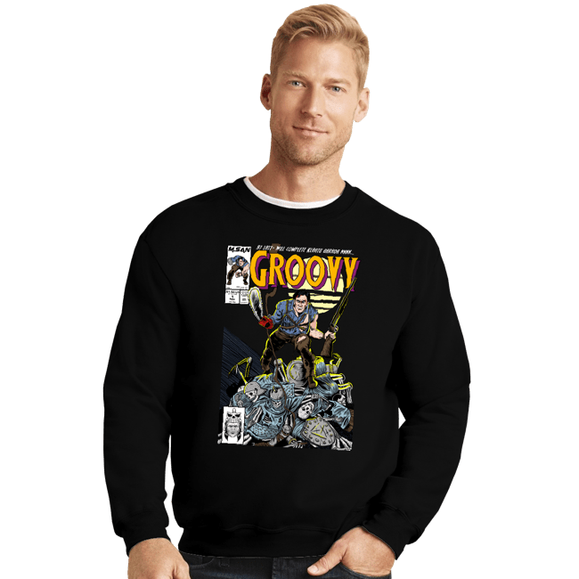 Crewneck Sweater, Unisex / Small / Black