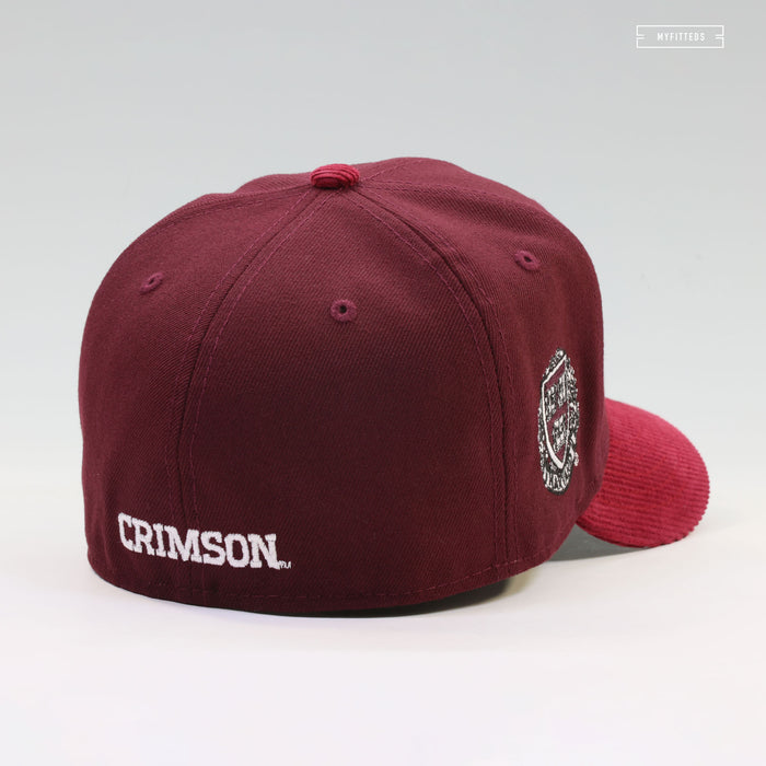 HARVARD UNIVERSITY HARVARD CRIMSON VERITAS SIDE PATCH NEW ERA FITTED CAP