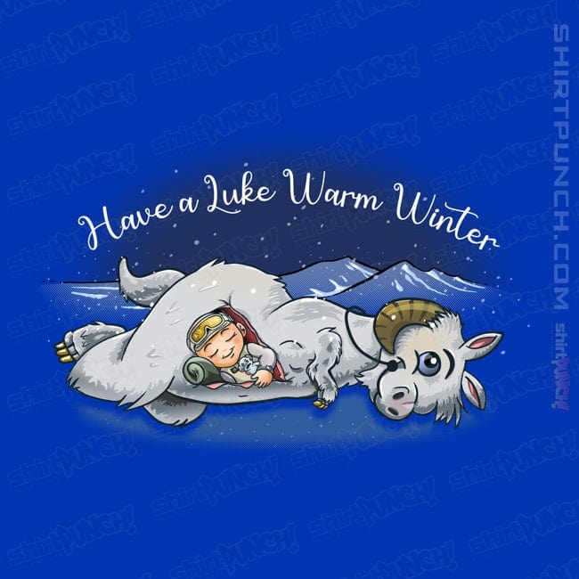 Secret_Shirts Magnets / 3"x3" / Royal Blue Have a Luke Warm Winter