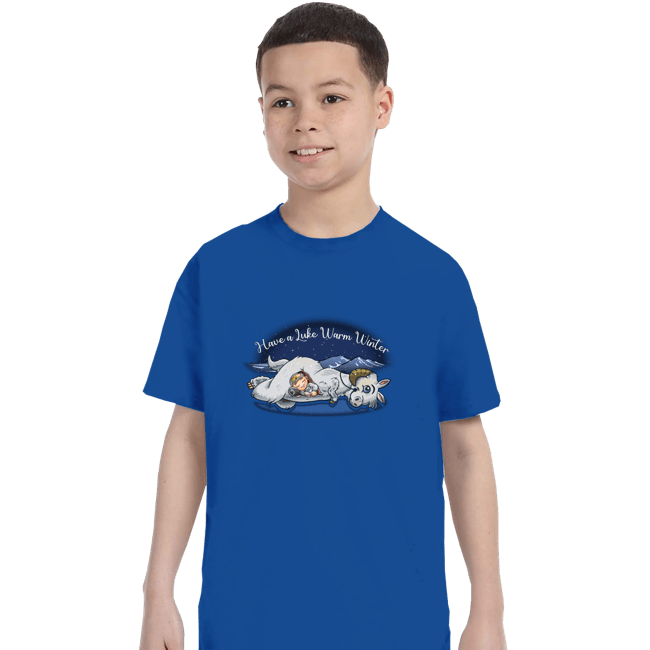 Secret_Shirts T-Shirts, Youth / XS / Royal Blue Have a Luke Warm Winter
