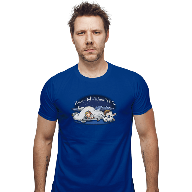 Secret_Shirts Fitted Shirts, Mens / Small / Royal Blue Have a Luke Warm Winter