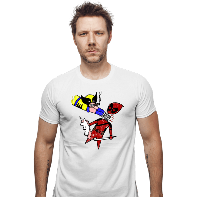 Secret_Shirts Fitted Shirts, Mens / Small / White He Loves Me