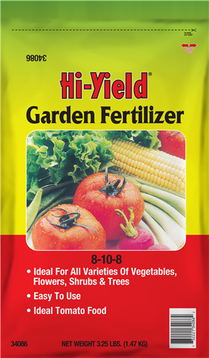 Hi-Yield GARDEN FERTILIZER 8-10-8