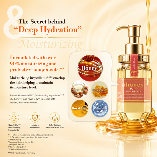 &honey Melty Moist Rich Oil 3.0 - 100g