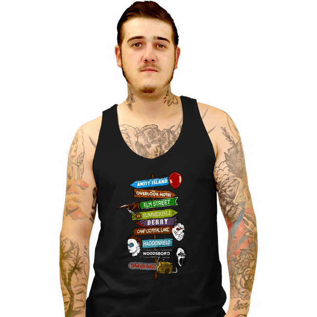Tank Top, Unisex / Small / Black