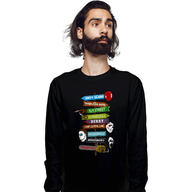 Long Sleeve Shirts, Unisex / Small / Black