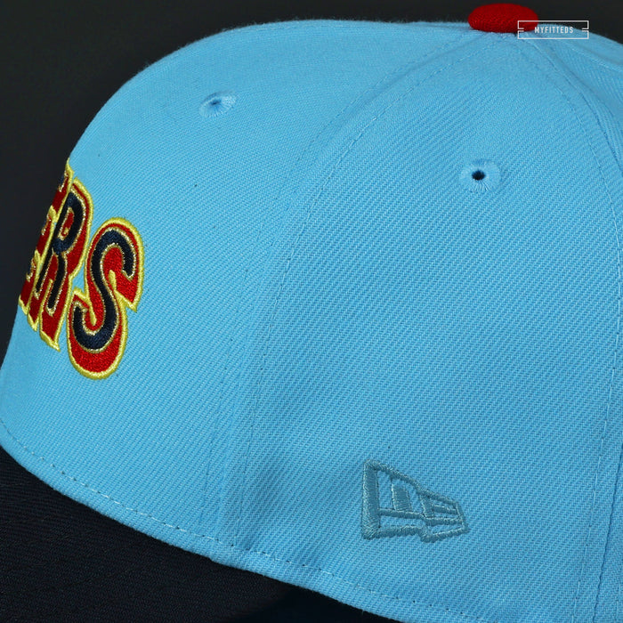 HOUSTON OILERS NFL LUV YA BLUE! ALTERNATE NEW ERA FITTED CAP