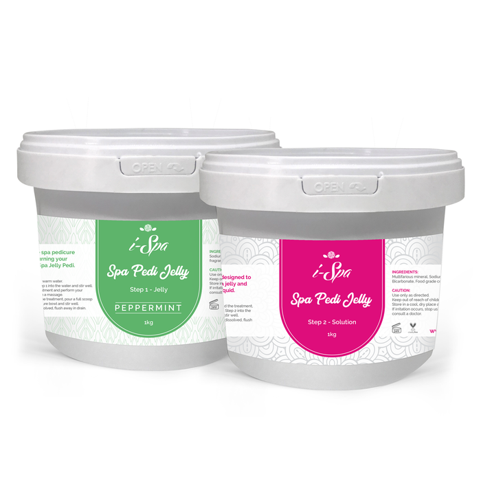 i-Spa Pedi Jelly Set | Peppermint