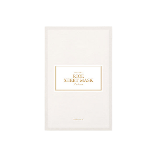 [ImFrom] Rice Sheet mask Set (5ea)-Luxiface.com