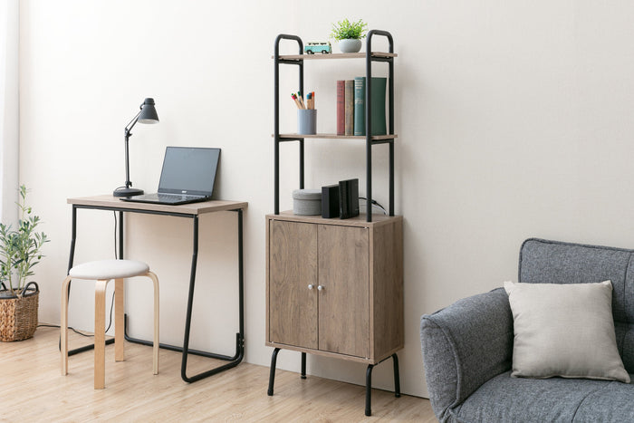 Industrial Series for Small Spaces Cabinet Wood - IRIS USA, Inc.