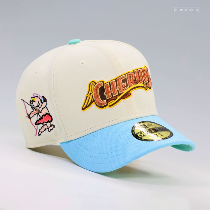 INLAND EMPIRE 66ERS CHERUBS THEME NIGHT ANIMAL CROSSING INSPIRED NEW ERA FITTED CAP