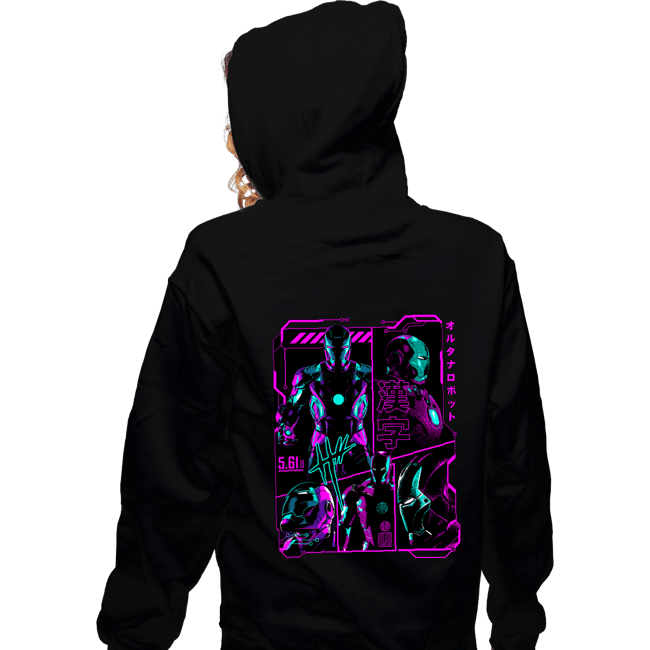 Zippered Hoodies, Unisex / Small / Black