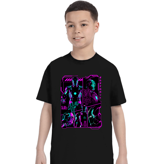 Daily_Deal_Shirts T-Shirts, Youth / XS / Black Iron Manga