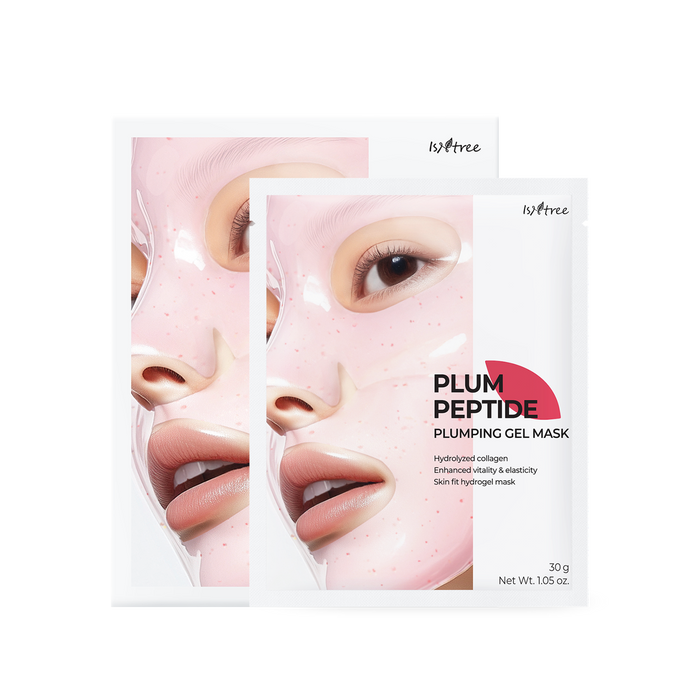 [Isntree] Plum Peptide Plumping Gel Mask 30g*4ea-Luxiface.com
